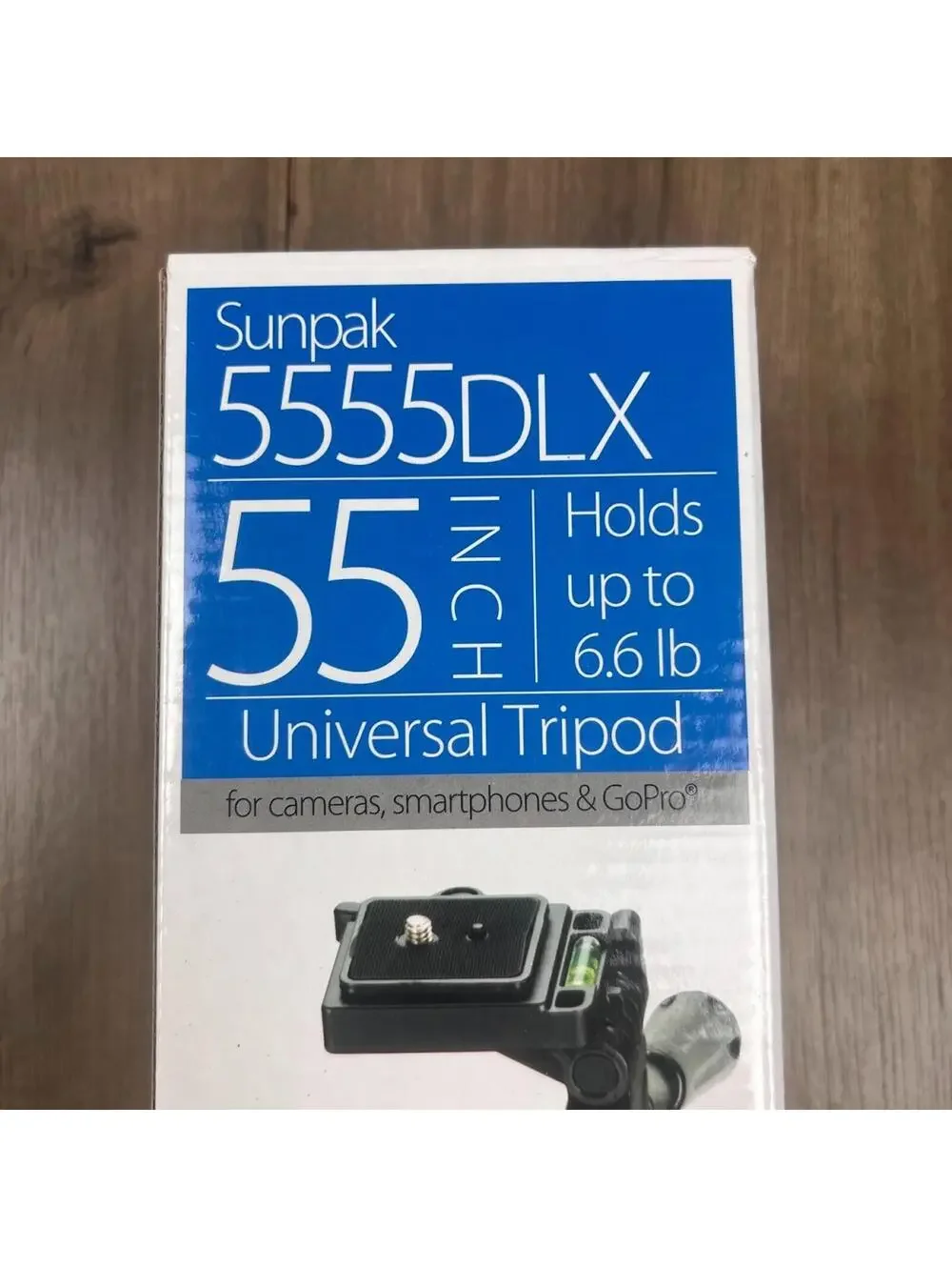 Sunpak 58 aluminium tripod 5858DLX - 620-585BB